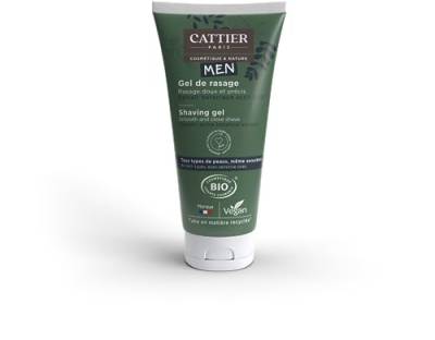 Cattier Men – Rasiergel für Herren Bio – 150 ml von CATTIER