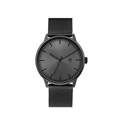 CHPO Unisex Erwachsene Analog Quarz Uhr mit Edelstahl Armband 14232EE von CHPO