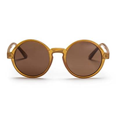 CHPO Unisex Sam Sunglasses, Mustard, 50 von CHPO