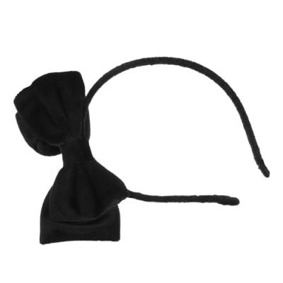 1Stk Stirnband seidenband bändchen weihnachtsdeko weihnachten deko Bowknot-Party-Haarreifen Bowknot-Haarreifen Cosplay Haarschmuck Stoff Kopfbedeckung schmücken Stoff von CIMAXIC