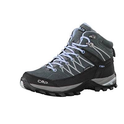 CMP Damen Rigel 3Q12946, Trekking unnd Wanderhalbschuhe, Schwarz (Graffite Azzurro), 42 EU von CMP