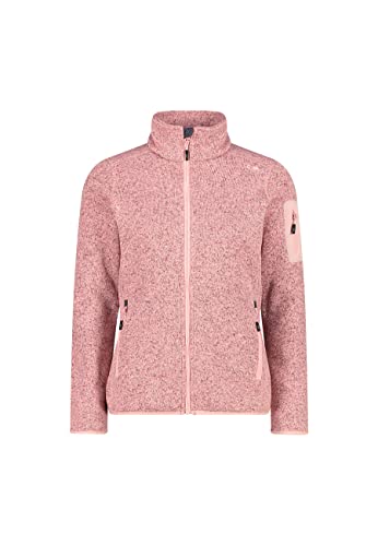 CMP Damen Strickfleecejacke ohne Kapuze 3H14746 48 Rose von CMP