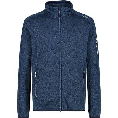 CMP Herren Strickjacke Knit-Tech Jacke, Dusty Blue-b.Blue, 48 von CMP