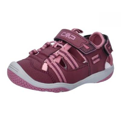 CMP Jungen Unisex Kinder Baby Naboo Hiking Sport Sandal, Plum, 19 EU von CMP