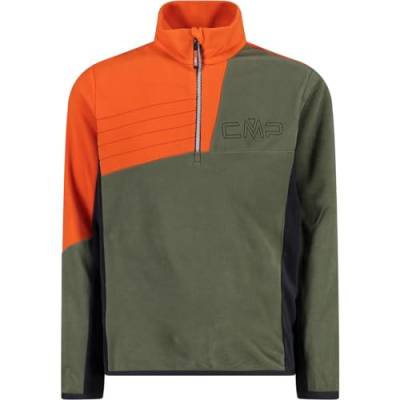 CMP Rollkragenpullover aus Arctic Fleece für Kinder, f876 kaki,152 von CMP