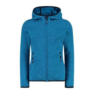 CMP - Kid G-Jacke mit fester Kapuze, Jade-B.Blue, 110 von CMP