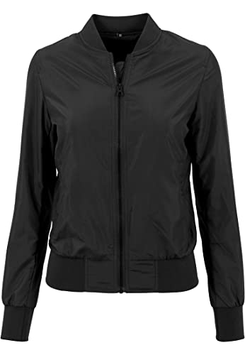 COOZO Damen Nylon Bomberjacke - Schwarz - XL von COOZO