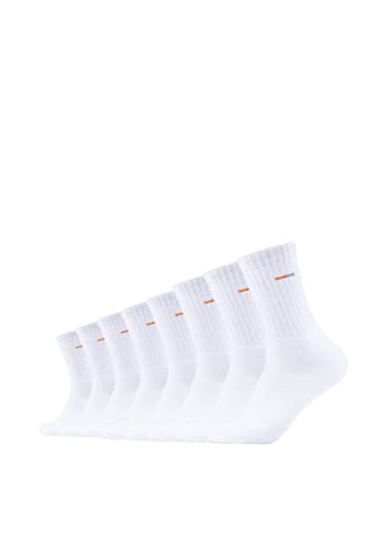 Camano Unisex Tennissocken 8er Pack 47/49 white von Camano