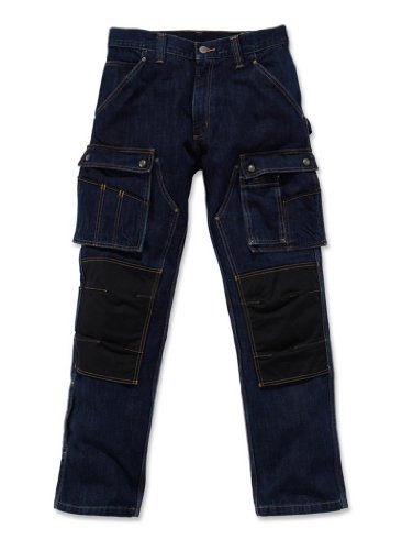 Carhartt Workwear Herren .EB229. Jeans, Dunkel getragen, 36W / 32L von Carhartt Workwear