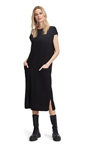 Cartoon Damen Casual-Kleid mit Taschen Schwarz,34 von Cartoon