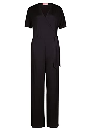 Cartoon Damen Jumpsuit mit Bindegürtel Schwarz,40 von Cartoon