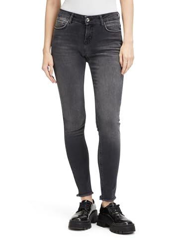 Cartoon Damen Modern fit Jeans Slim Fit Dark Grey Denim,38 von Cartoon