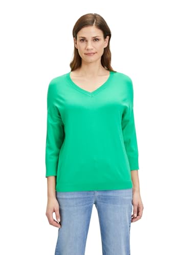 Cartoon Damen Strickpullover mit V-Ausschnitt Bright Green,38 von Cartoon