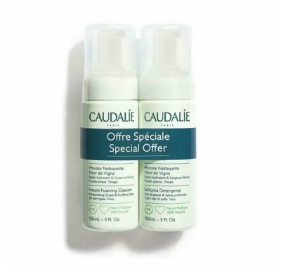 Caudalie Make-up-Entferner Vinoclean Instant Foaming Cleanser Duo von Caudalie