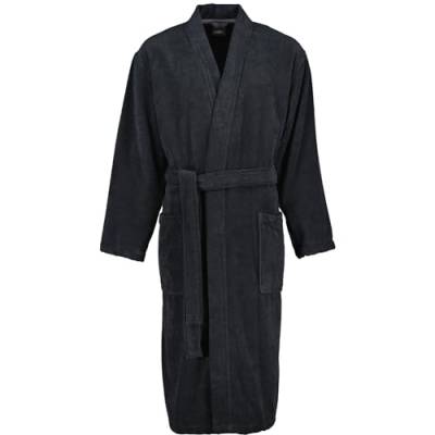 Cawö Home Bademäntel Herren Kimono Uni 828 lava - 97 S von Cawö