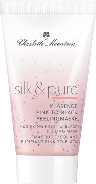 Charlotte Meentzen Silk & Pure Klärende Pink-to-Black Peelingmaske 50 ml von Charlotte Meentzen