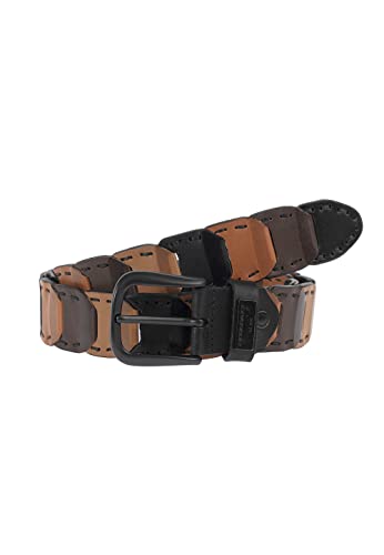 Cipo & Baxx Herren Gürtel Robust Design Ledergürtel Belt CG104 Taba 100 von Cipo & Baxx