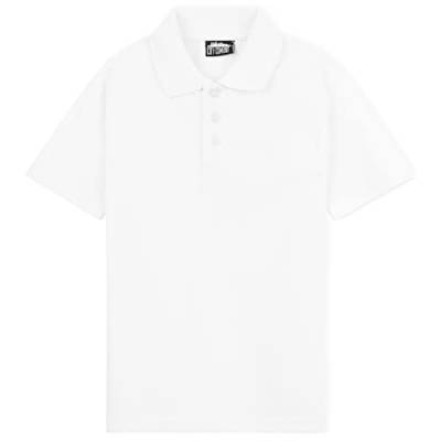 CityComfort Poloshirts für Jungen - Bequemes Shirt aus Baumwolle und Polyester (Weiß-1er Pack, 9-10 Jahre) von CityComfort