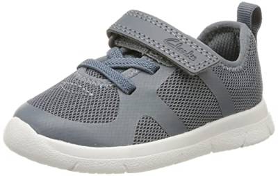 Clarks Ath Flux T Sneaker, Light Blue, 19 EU von Clarks