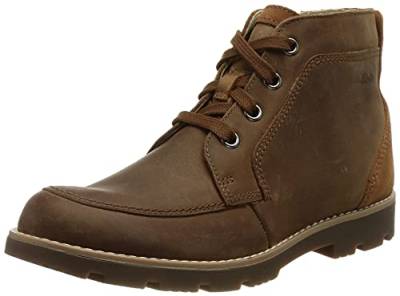 Clarks Jungen Heath Lace K Chukka-Stiefel, Tan Leather, 28.5 EU von Clarks