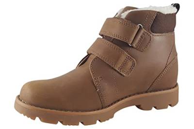 Clarks Jungen Heath Snug Combat Boot, Tan, 35 EU von Clarks