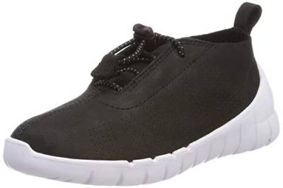 Clarks Jungen Sprint Elite K Sneaker, Schwarz (Black Nubuck) von Clarks