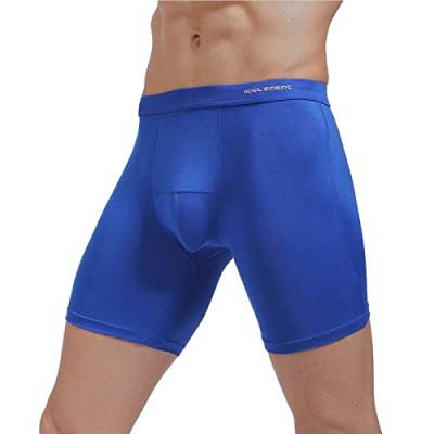 Colorful Herren Boxershorts Anti-Abrieb-Beine Aushöhlen Große Atmungsaktive Boxer Sport Laufhose Short (Blue, XL) von Colorful Outdoor