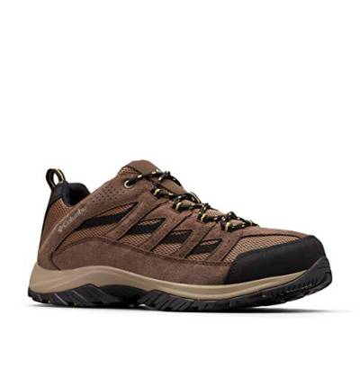 Columbia Herren Crestwood Wanderschuh, Dunkelbraun, Backform, 42 EU Weit von Columbia