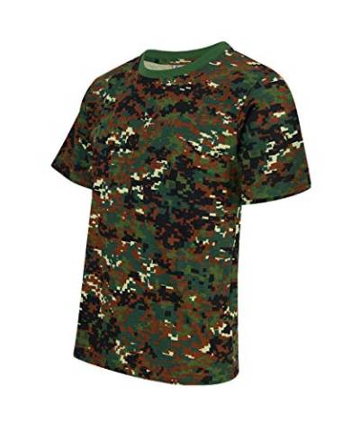 Army Tarn T-Shirt Camouflage Outdoor Tarnmuster Tactical Militär Camo Shirt (XL, German Digital) von Commando Industries