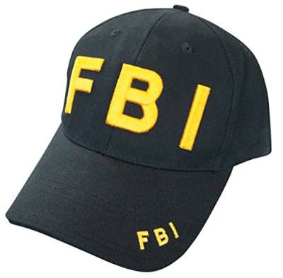 Commando Casual Cap Schirmmütze Baseball Cap Fasching Mütze Verschiedene Motive (FBI) von Commando Industries