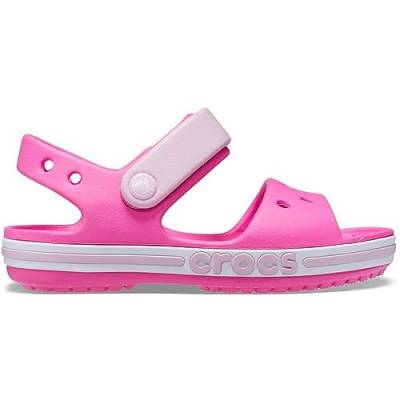 Crocs Bayaband Sandal K, Sandale, 33/34 EU, Electric Pink von Crocs