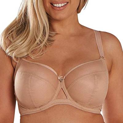 Curvy Kate Damen Victory Balconette Alltags-BH, Undurchsichtige, Latte, 80M von Curvy Kate