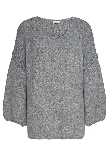 DECAY Strickpullover mit femininem V-Ausschnitt von DECAY