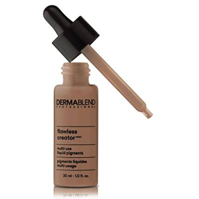 Dermablend Flawless Creator Leichte Foundation – ölfreie Formel – Never Cakey – deckt Hautunreinheiten ab – schwerelose Abdeckung – geeignet für normale, kombinierte und fettige Haut – 72N – 30 ml von DERMABLEND