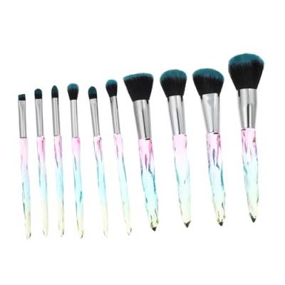 DOITOOL 10-Teiliges Set Make-up-Pinsel mit Kunststoffgriff Make-up-Creme-Pinsel Augen-Make-up-Pinsel Make-up Pinsel damen anzug Anzüge Professioneller Make-up-Pinsel Eyeliner-Pinsel Haupt von DOITOOL