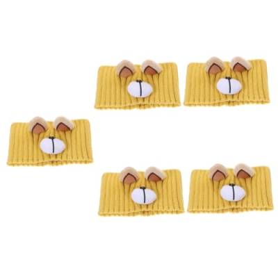 DOITOOL 5st Gestricktes Breites Stirnband Trendige Hoodies Weich Gestricktes Haarband Ohrenwärmer Für Frauen Winter Zopfmuster Stirnband Damen-hoodies Stricken Haarschmuck Warm Halten von DOITOOL