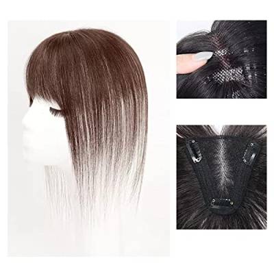 Human Haar Wigs Perücke Echthaar Perücke Weißes Haar Dünner Patch für Haar Stück Echthaar Flauschige Perücke für Mädchen Natürliche Lockige Perücke (C von DYPASA