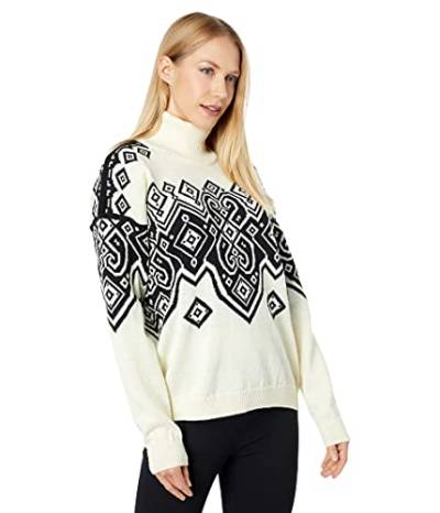 Dale of Norway Damen Falun Heron Pullover, Offwhite-Black, S von Dale of Norway