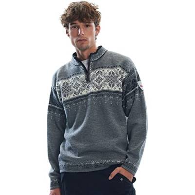 Dale of Norway Herren Blyfjell Sweater Wollpullover Grau L von Dale of Norway