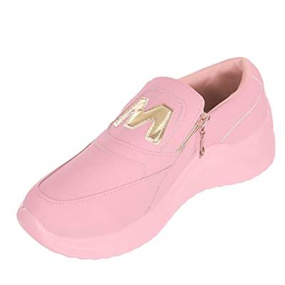 Dasongff Damen Freizeitschuhe Bequeme Air Laufschuhe Women's Fashion Casual Comfortable Wedges Zipper Sneaker Running Shoes von Dasongff