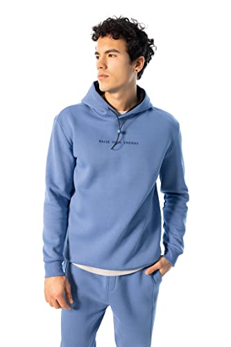 DeFacto Herren Z5501az Sweatshirt, Blau, S EU von DeFacto
