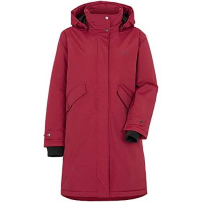 Didriksons W Josefine Parka Rot, Damen Parkas, Größe 40 - Farbe Ruby Red von Didriksons