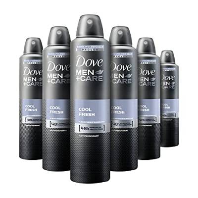 Dove Cool Fresh Anti-Transpirant Deodorant für Herren, 250 ml, 6 Stück von Unilever