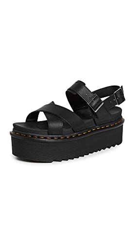 DR. MARTENS Damen Voss II Quad Sandals, Black Athena, 37 EU von Dr. Martens