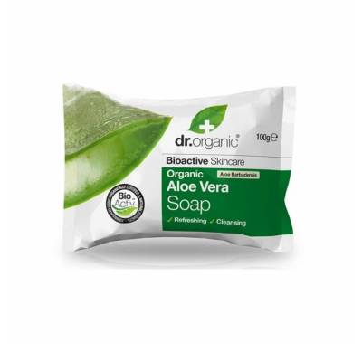 Dr. Organic Feste Duschseife Aloe Vera Soap 100g von Dr. Organic