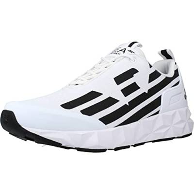 Sneaker EA7 Emporio Armani training mesh rubber white/ black U22EA01 X8X033 von Emporio Armani