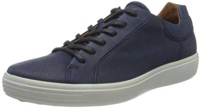 ECCO Herren Soft 7 Sneaker niedrige Turnschuhe, Night Sky, 44 EU von ECCO