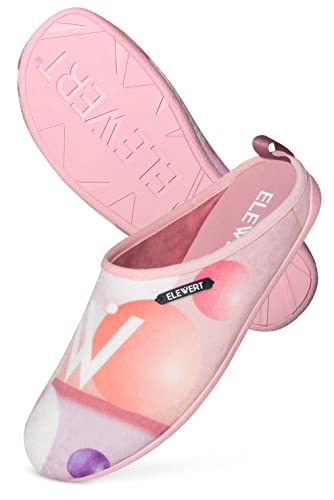 ELEWERT® – Hausschuhe für Herren/Damen - SOFTIE - Pantoffeln/Slipper – für Sommer und Winter, mit extra Komfortabel, atmungsaktiv, rutschfeste Gummisohle - Mehrfarbig 3D-ASTRO, EU 42 von ELEWERT