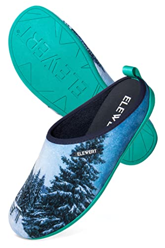 ELEWERT® – Hausschuhe für Herren/Damen - SOFTIE - Pantoffeln/Slipper – für Sommer und Winter, mit extra Komfortabel, atmungsaktiv, rutschfeste Gummisohle - Mehrfarbig NEVADA, EU 39 von ELEWERT