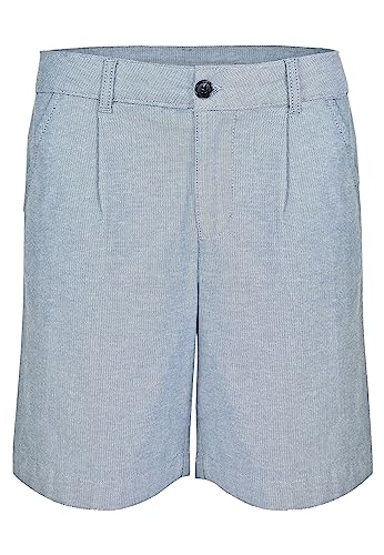ELKLINE Damen Shorts Shorty | Kurze Sommer Bermuda Hose Baumwolle 2065012, Größe:42, Farbe:bluefog - White von ELKLINE